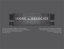 Tablet Screenshot of isore.fr